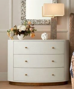 Made Goods Della Lamp Silver Lacquered Eggshell