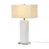 Made Goods New Arrivals Della Lamp White Lacquered Eggshell