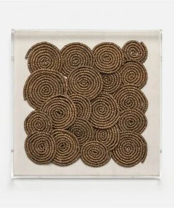 Made Goods Diesel Wall Art Bronze Coco Beads Small New Arrivals