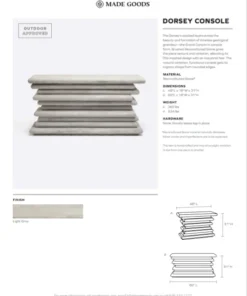 Made Goods Dorsey Console 60