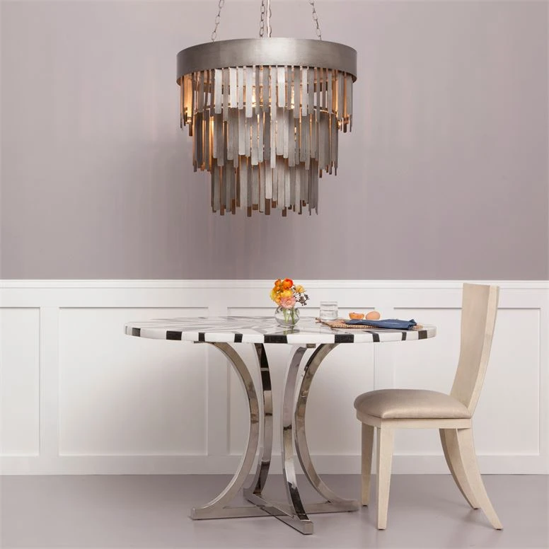Made Goods Douglas Chandelier Aged Silver New Arrivals 4 Made Goods Douglas Chandelier Aged Silver New Arrivals
