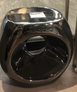 Made Goods New Arrivals Duffy Stool Metallic Charcoal