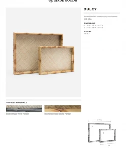 Made Goods Dulcy Tray Set Of Two New Arrivals