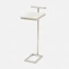 Made Goods Ellery Accent Table Blanc And Silver New Arrivals 2 Made Goods Ellery Accent Table Blanc And Silver New Arrivals