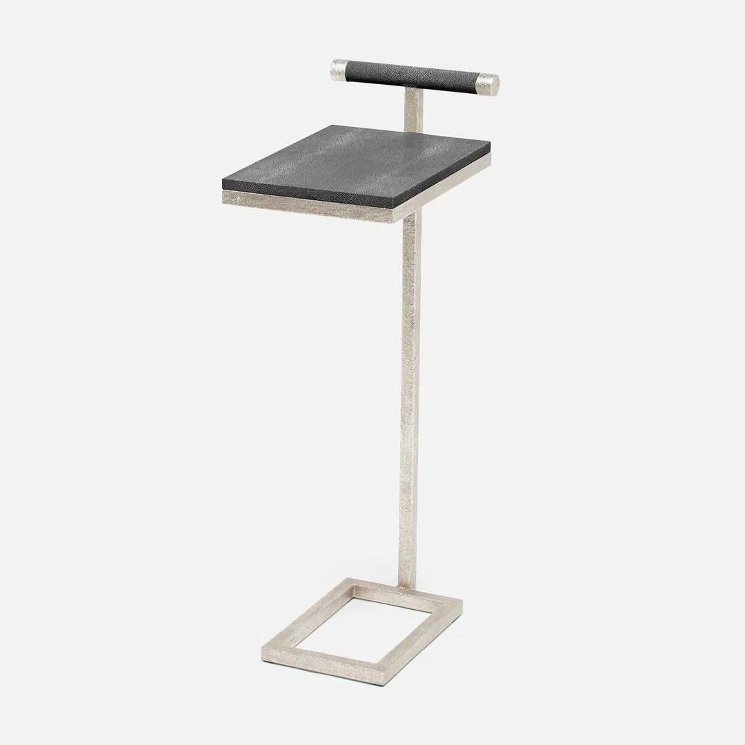 Made Goods New Arrivals Ellery Accent Table Cool Gray And Silver 3 Made Goods New Arrivals Ellery Accent Table Cool Gray And Silver