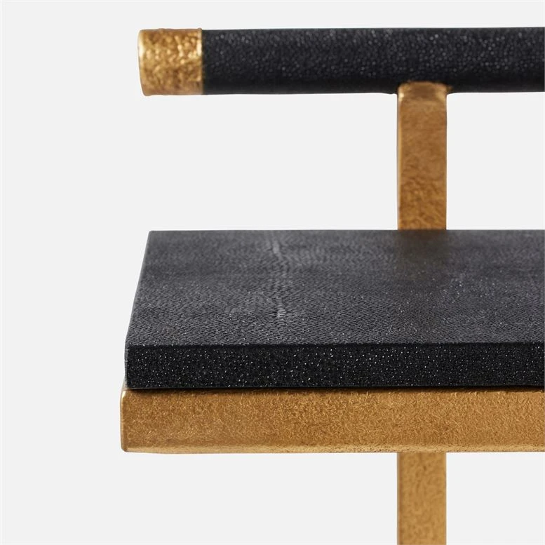 Made Goods Ellery Laptop Table Black And Gold Made Goods Ellery Laptop Table Black And Gold