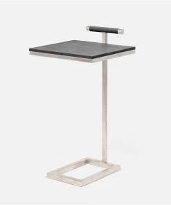 Made Goods Ellery Laptop Table Cool Gray And Silver New Arrivals