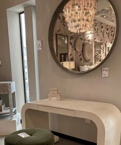 Made Goods Emma Mirror Cool Grey Faux Shagreen 9 Made Goods Emma Mirror Cool Grey Faux Shagreen