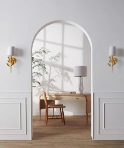 Made Goods New Arrivals Emmeline Sconce Gold