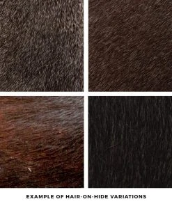 Made Goods Essex Stool Dark Brown Hair On Hide Leather 11 Made Goods Essex Stool Dark Brown Hair On Hide Leather