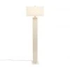 Made Goods Fabre Floor Lamp Off White Burlap And Clear Resin 1 Made Goods Fabre Floor Lamp Off White Burlap And Clear Resin