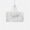 Made Goods New Arrivals Finnegan Chandelier Clear And Silver 1 Made Goods New Arrivals Finnegan Chandelier Clear And Silver