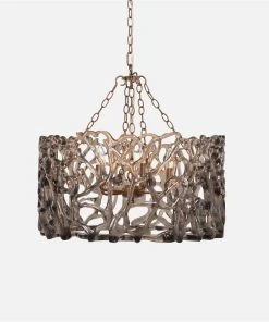 Made Goods Finnegan Chandelier Smoke And Gold New Arrivals