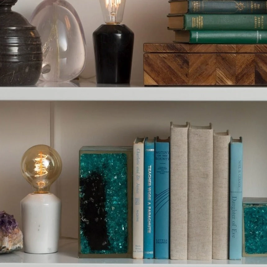 Made Goods New Arrivals Grazia Bookshelf Lamp Black Marble Set Of Two 6 Made Goods New Arrivals Grazia Bookshelf Lamp Black Marble Set Of Two