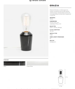 Made Goods New Arrivals Grazia Bookshelf Lamp Black Marble Set Of Two 13 Made Goods New Arrivals Grazia Bookshelf Lamp Black Marble Set Of Two