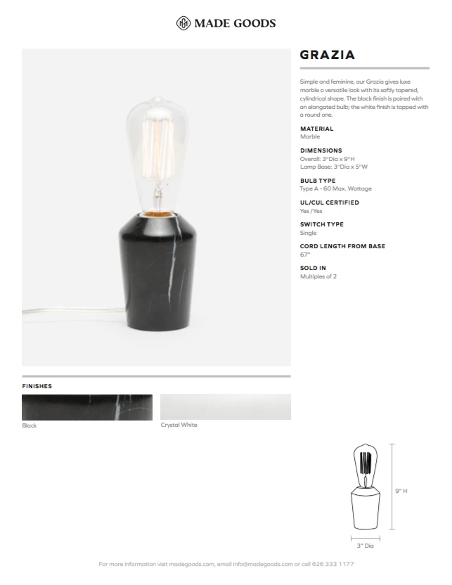 Made Goods New Arrivals Grazia Bookshelf Lamp Black Marble Set Of Two 8 Made Goods New Arrivals Grazia Bookshelf Lamp Black Marble Set Of Two