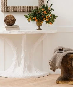 Made Goods Greta Console Flat White Resin New Arrivals 8 Made Goods Greta Console Flat White Resin New Arrivals