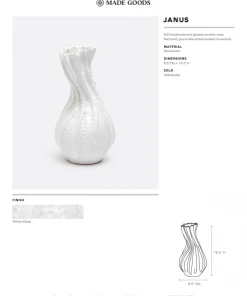 Made Goods Janus Vase 14 Made Goods Janus Vase