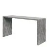 Made Goods Harlow 60" Console Cool Gray Faux Shagreen 1 Made Goods Harlow 60" Console Cool Gray Faux Shagreen