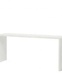 Made Goods Harlow 72" Console Blanc Faux Shagreen New Arrivals