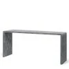 Made Goods Harlow 72" Console Cool Gray Faux Shagreen 1 Made Goods Harlow 72" Console Cool Gray Faux Shagreen