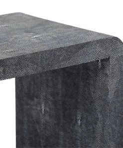 Made Goods New Arrivals Harlow Narrow Console Cool Grey Faux Shagreen 8 Made Goods New Arrivals Harlow Narrow Console Cool Grey Faux Shagreen