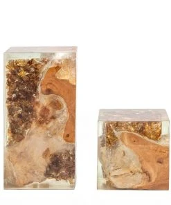 Made Goods New Arrivals Hazlett Object Amber Small Set Of Two 12 Made Goods New Arrivals Hazlett Object Amber Small Set Of Two