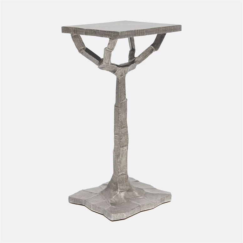 Made Goods New Arrivals Hector Drinks Table Aged Silver Iron 3 Made Goods New Arrivals Hector Drinks Table Aged Silver Iron
