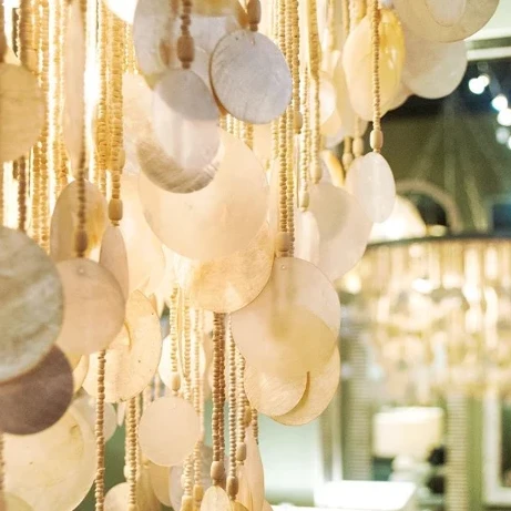 Made Goods Henry Chandelier Capiz Shell And Gold Metal New Arrivals 4 Made Goods Henry Chandelier Capiz Shell And Gold Metal New Arrivals