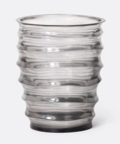 Made Goods Hetty Vase Smoke