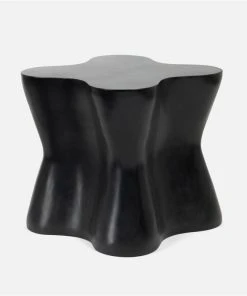 Made Goods Howe Side Table Black Concrete New Arrivals