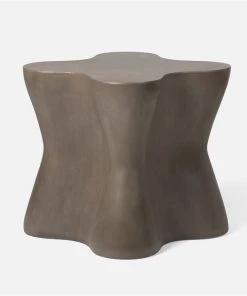 Made Goods New Arrivals Howe Side Table Gray Concrete