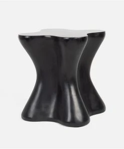 Made Goods New Arrivals Howe Stool Black Concrete