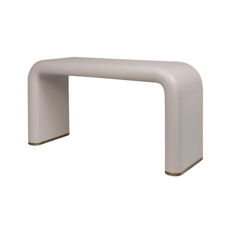 Made Goods Hudson Console French Gray Faux Woven Rattan New Arrivals 3 Made Goods Hudson Console French Gray Faux Woven Rattan New Arrivals