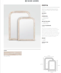 Made Goods New Arrivals Idoya Mirror Large