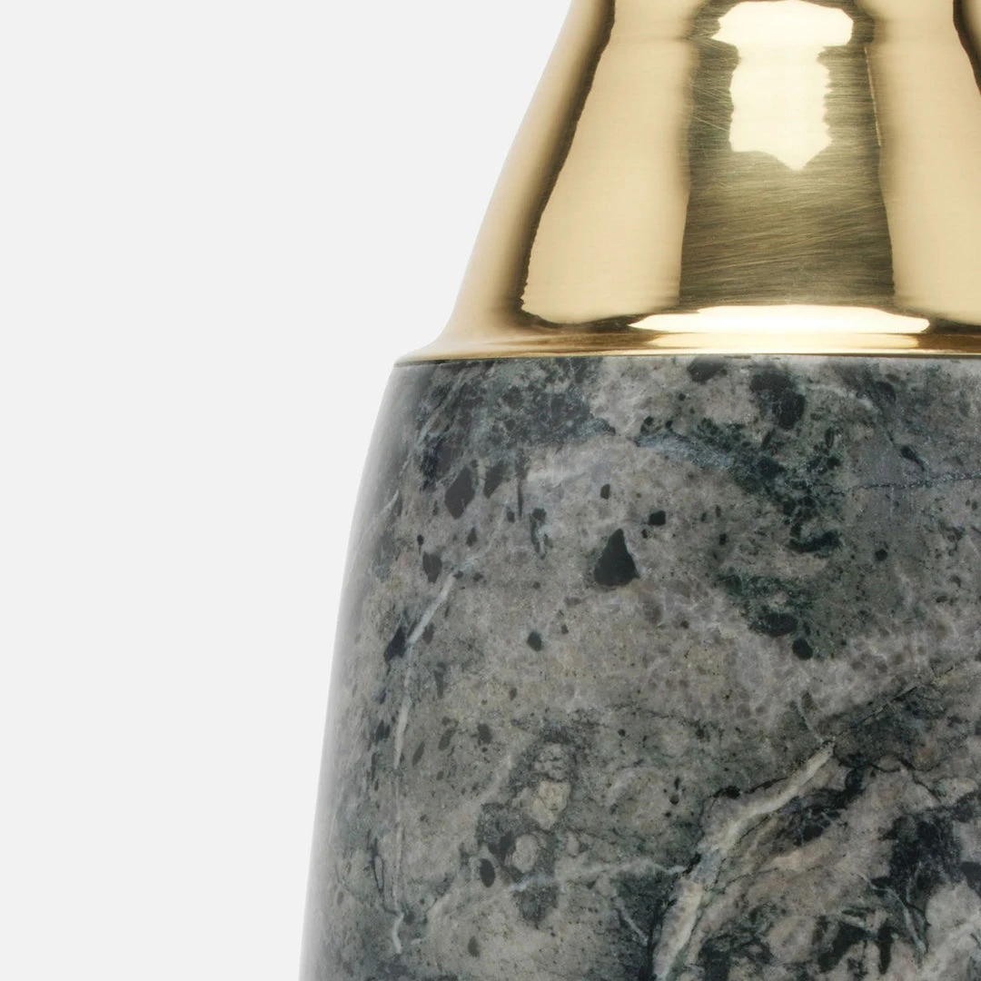 Made Goods Isabis Vase Small Black Marble 8 Made Goods Isabis Vase Small Black Marble