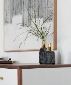 Made Goods Isabis Vase Small Black Marble 10 Made Goods Isabis Vase Small Black Marble