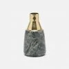 Made Goods Isabis Vase Small Black Marble