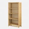 Made Goods New Arrivals Isla Bookcase Peeled Natural Rattan