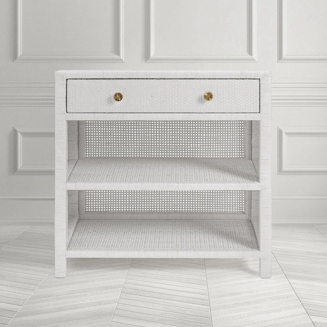 Made Goods New Arrivals Isla Double Nightstand White 4 Made Goods New Arrivals Isla Double Nightstand White