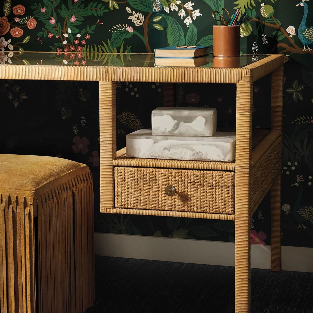 Made Goods New Arrivals Isla Open Shelves Desk Natural Peeled Rattan 6 Made Goods New Arrivals Isla Open Shelves Desk Natural Peeled Rattan