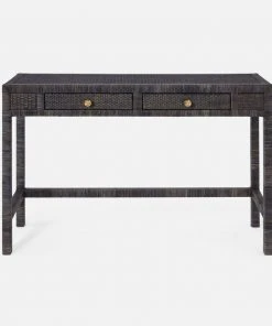 Made Goods Isla Console 48" Smoked Peeled Rattan New Arrivals