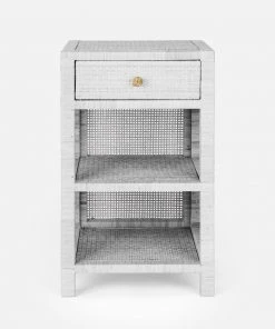 Made Goods Isla Single Nightstand White