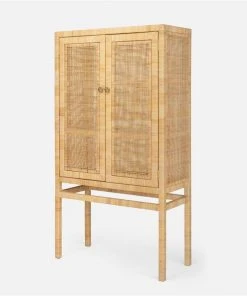 Made Goods New Arrivals Isla Standing Cabinet Natural