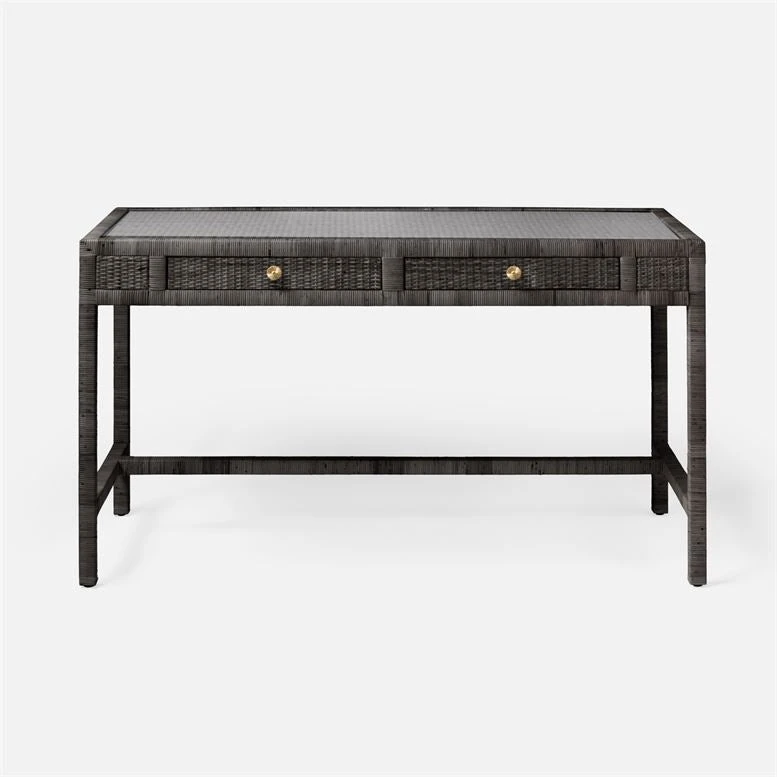 Made Goods Isla 2 Drawer Desk Smoke Peeled Rattan 3 Made Goods Isla 2 Drawer Desk Smoke Peeled Rattan