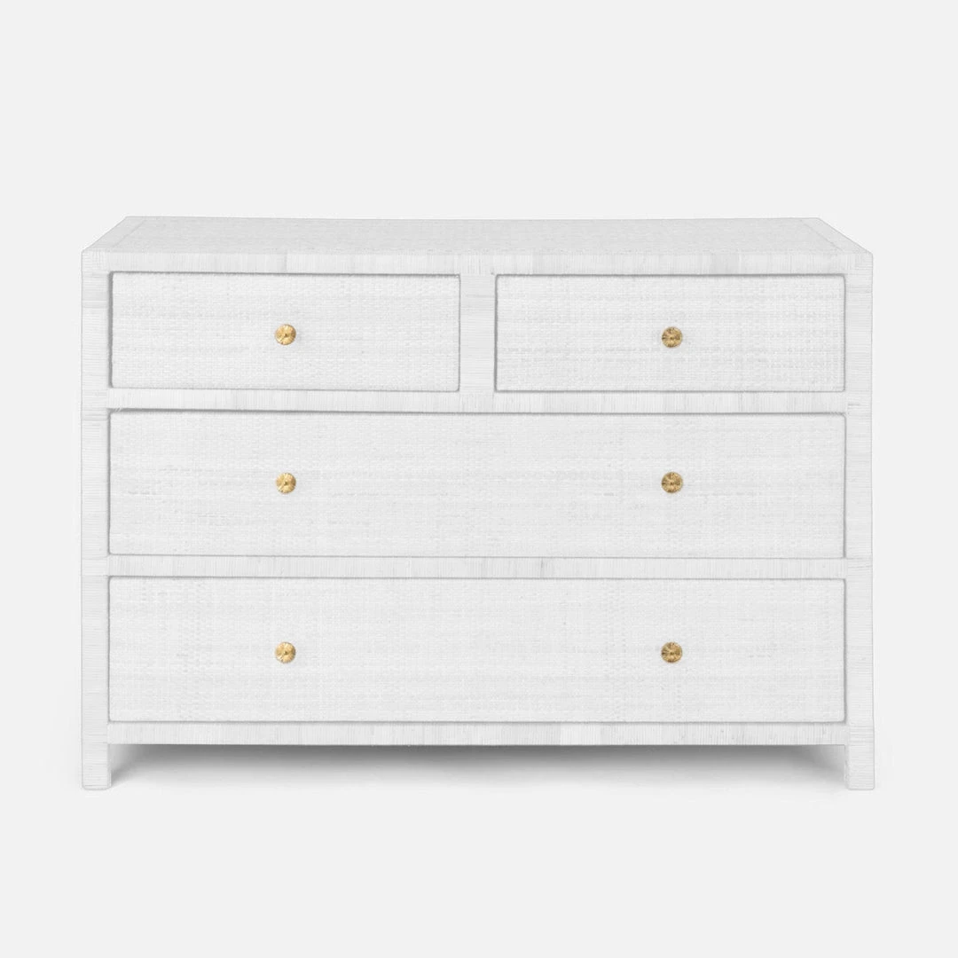 Made Goods Isla Dresser White Rattan 48" New Arrivals Made Goods Isla Dresser White Rattan 48" New Arrivals