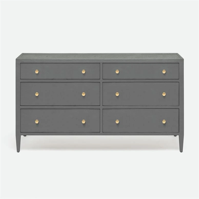 Made Goods Jarin 60" Dresser Graphite Faux Belgian Linen New Arrivals 3 Made Goods Jarin 60" Dresser Graphite Faux Belgian Linen New Arrivals