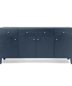 Made Goods New Arrivals Jarin Buffet True Navy Faux Belgian Linen 9 Made Goods New Arrivals Jarin Buffet True Navy Faux Belgian Linen