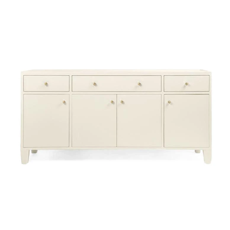 Made Goods New Arrivals Jarin Buffet White Faux Belgian Linen 4 Made Goods New Arrivals Jarin Buffet White Faux Belgian Linen