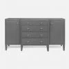 Made Goods New Arrivals Jarin Deep Drawer Buffet Graphite Faux Belgian Linen 2 Made Goods New Arrivals Jarin Deep Drawer Buffet Graphite Faux Belgian Linen
